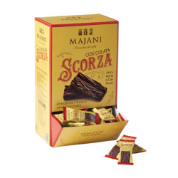Cioccolatini Majani - Cioccolata Scorza Fondente Extra - Friabile -...