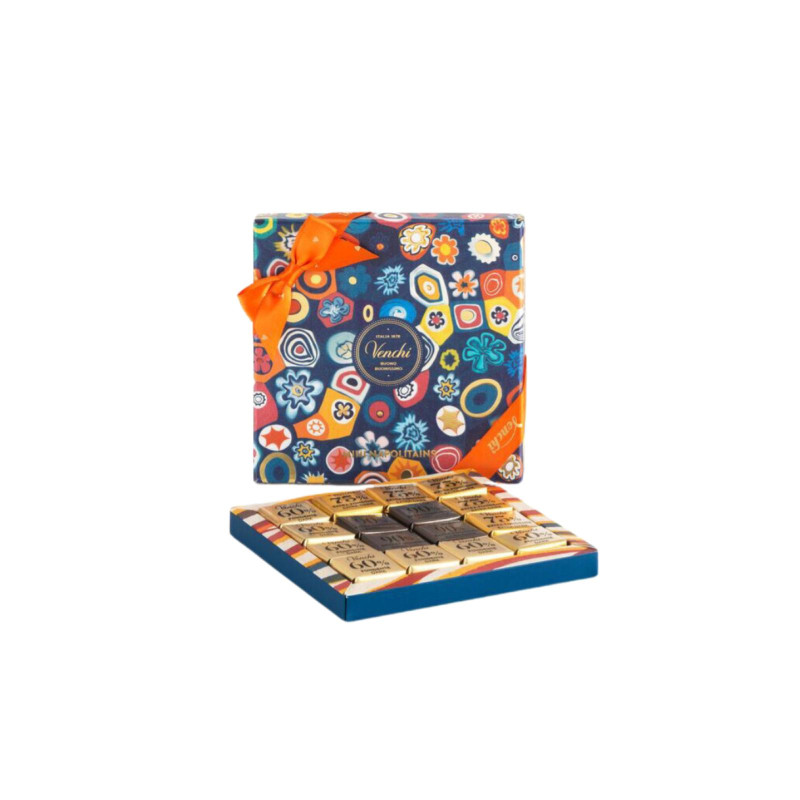 Cioccolatini Venchi - Confezione Regalo - Piastrella Murano con Mini Blend - Assortiti - 47 g