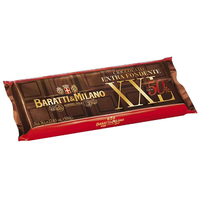  Tavoletta Blocco Baratti & Milano XXL 500 g 50% Cacao