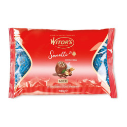 Maxi Ovetti Cioccolato Latte - Witor's - Con Ripieno Nocciola e...