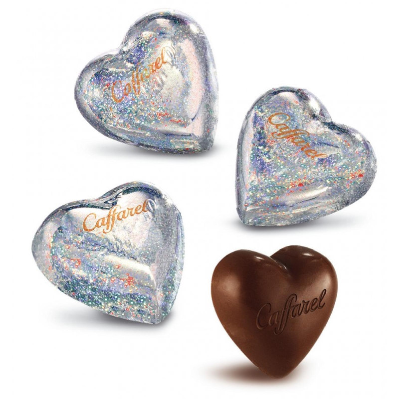 Cioccolatini Caffarel - Minicuori Cioccolato Fondente - 1 kg