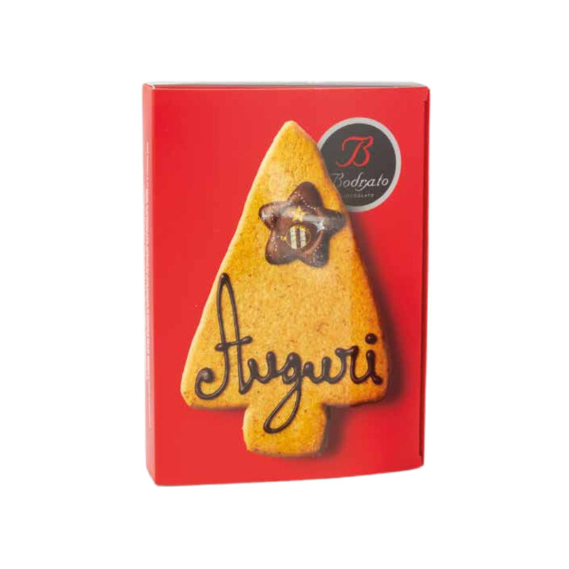 Biscotto Bodrato - Bacio di Natale - Alla Nocciola - Confezione da 100 g