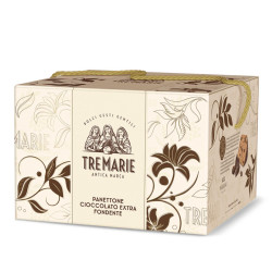 Panettone Tre Marie - Cioccolato Extra Fondente - Pasticceria...