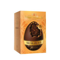 Uovo Pasqua Baratti & Milano - Uovo Nocciolato 1858 Extra Fondente...
