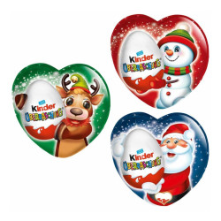 Kinder Figure - Con Sorpresa - Cuore Babbo Natale - 53 g
