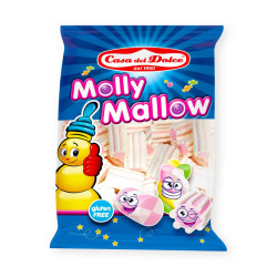 Marshmallow Molly Mallow - Estruso Striato - Bianco Rosa - 1 Kg