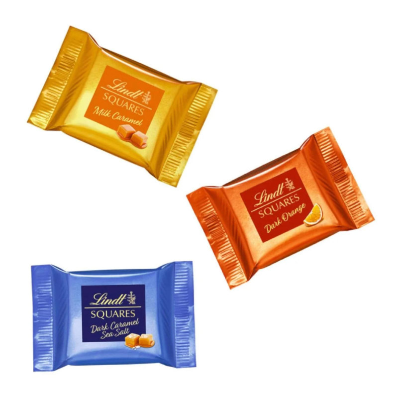 Praline Lindt - Squares - Gusti Assortiti - 1000 g