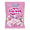 Caramelle Marshmallows - Dulcinubes - Vidal - Striato Bianco E Rosa - 125 Pezzi