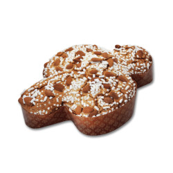 Colomba Borsari - Classica - Ricoperta Glassa - Incarto a Fiori - 1 Kg