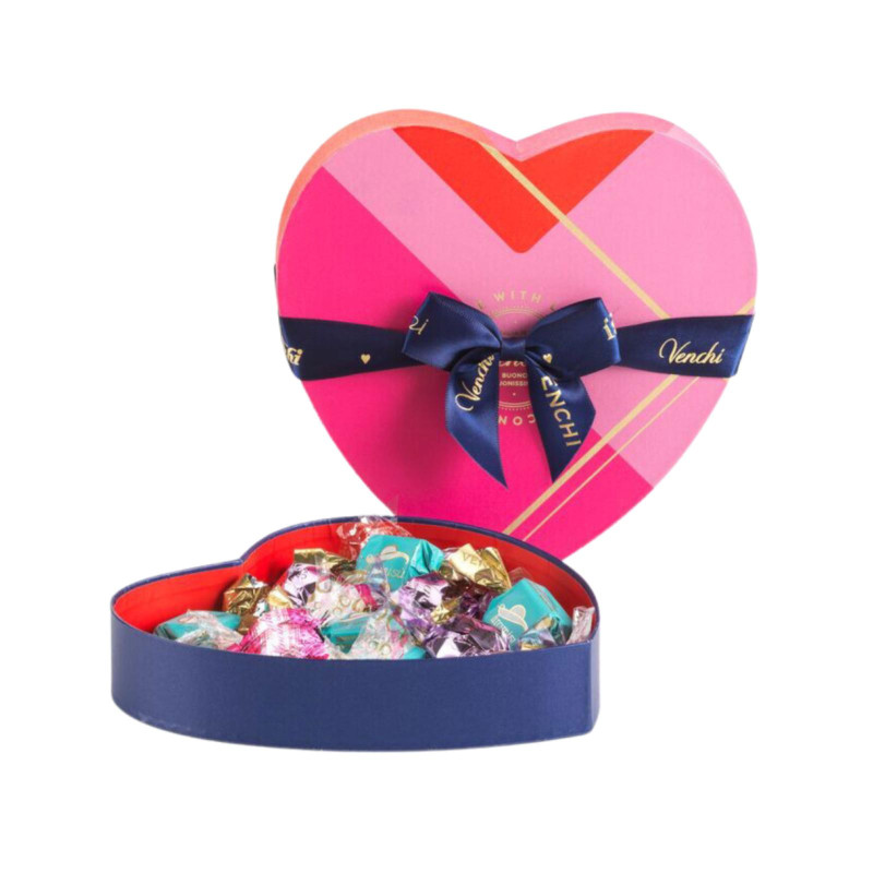 Cioccolatini Venchi - Confezione Regalo Cuore Grande Valentine - 240 g