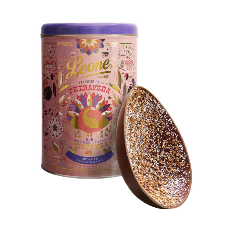 Cilindro Uovo Leone - Cri Cri - Cioccolato al Latte - 350 g