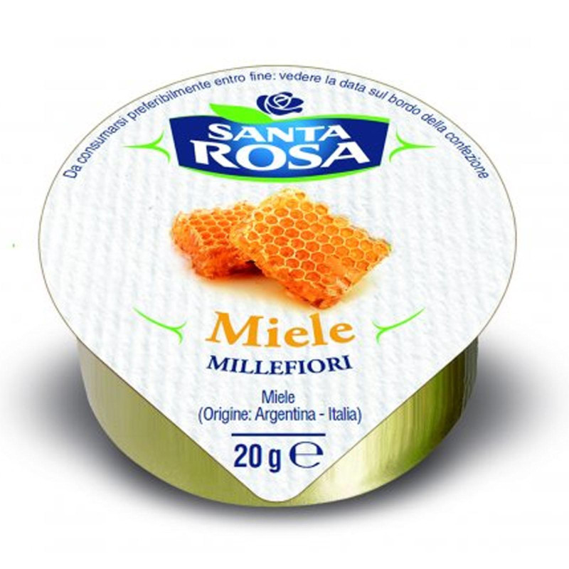 Miele Millefiori - Santa Rosa - Alluminio - Miele - 120 Vaschette da 20 gr