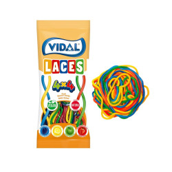 Caramelle Gommose - Lacci Colorati - Multicolor - Vidal - 14 x 85 g