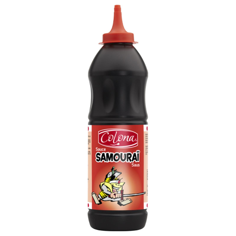 Salsa Samourai - Colona - Salsa Piccante - Bottiglia GM - 12 da 840 g