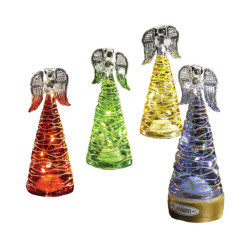 Angeli di Vetro con Luci Led - Flamigni - Torroncini Morbidi - 30 g