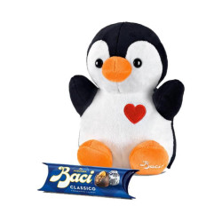 Baci Perugina - Peluche Pinguino - Con Tubo da 37,5 g