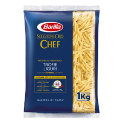 Pasta Barilla - Selezione Oro Chef - Trofie Liguri - 1 Kg