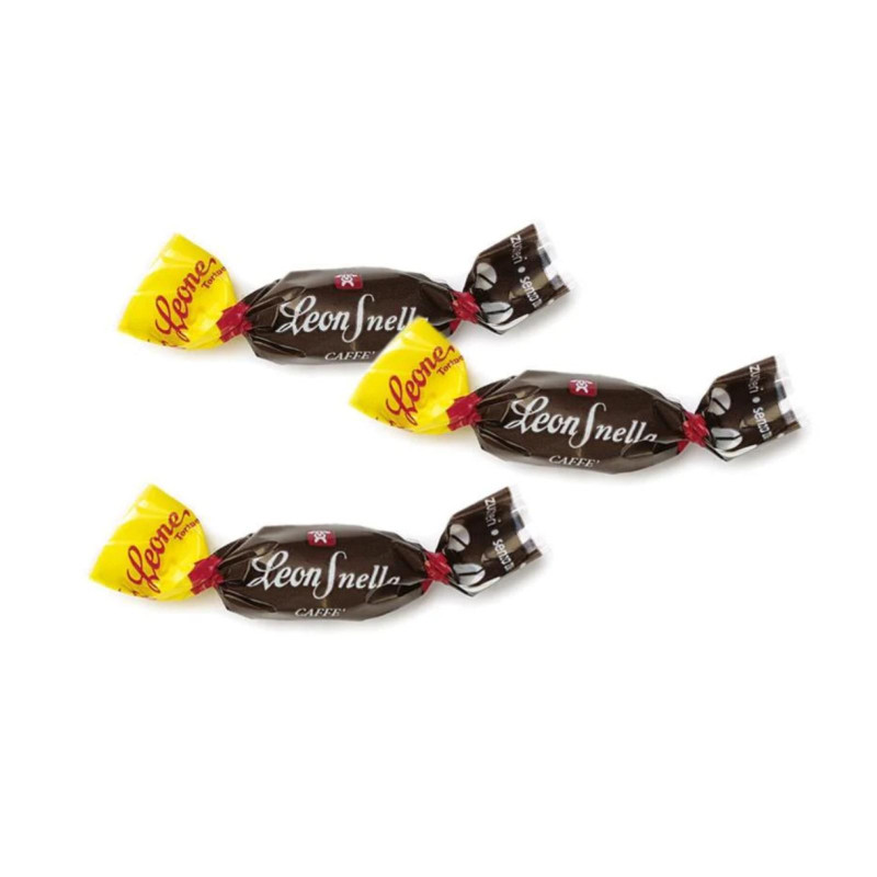 Caramelle Dure - Pastiglie Leone - Leonsnella - Caffè - Busta da 500 g