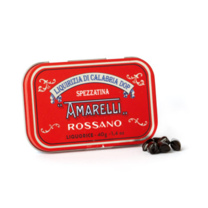 Spezzatina Liquirizia - Amarelli - Liquirizia di Calabria DOP - Latta 40 g