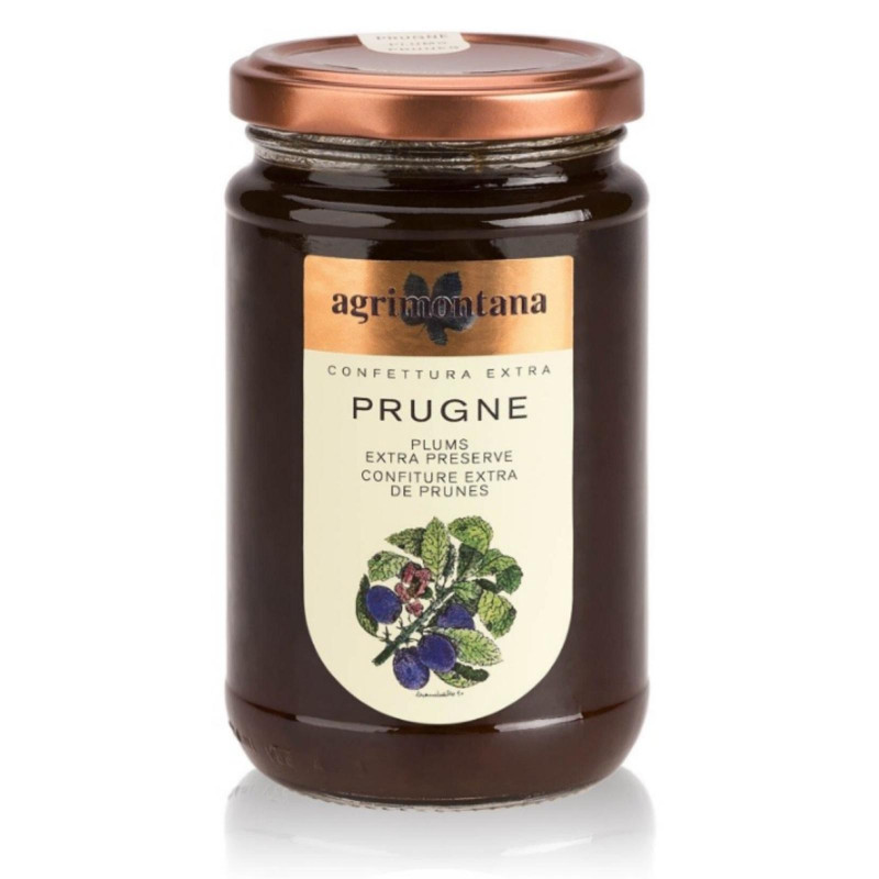Vaso Confettura Extra - Agrimontana - Prugne - 330 g