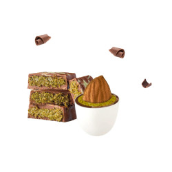 Confetti Maxtris - Dubai Pistacchio e Kadayif - Mandorla Tostata - Bianco - 500 g