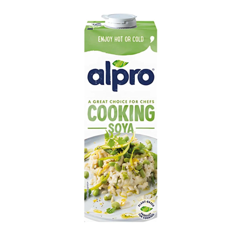 Panna da Cucina alla Soia - Alpro - Cooking Soya - 1 Busta da 1 litro