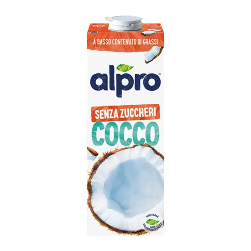 Bevanda al Cocco - Alpro - Senza Zuccheri - 8 Buste da 1 litro
