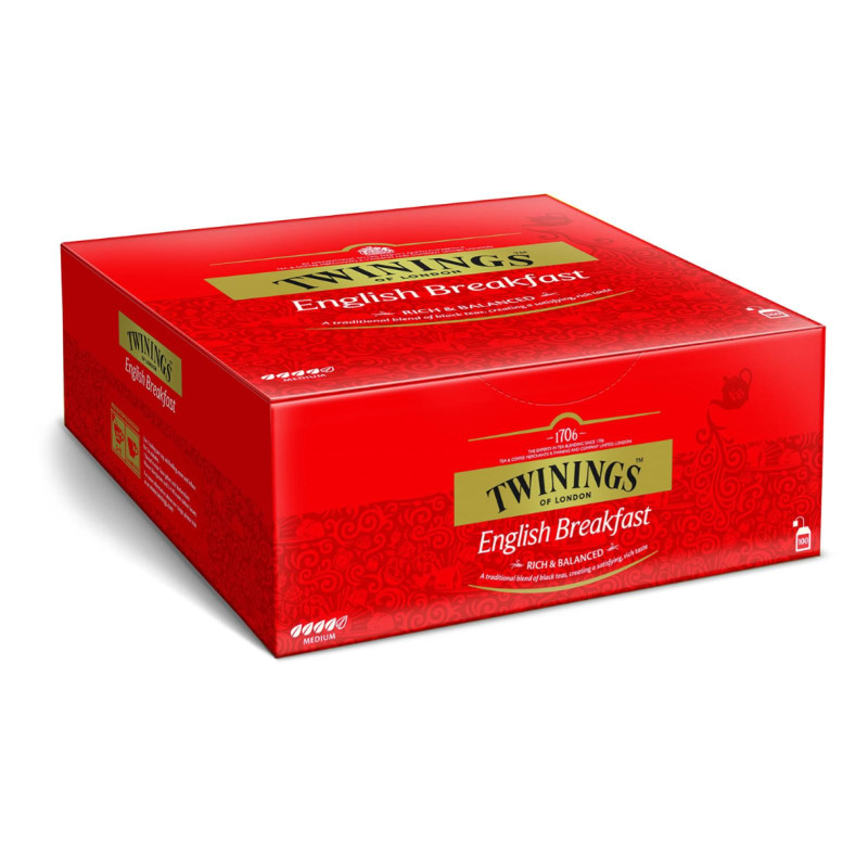 Te' Twinings - English Breakfast Tea - Classic 100 Filtri