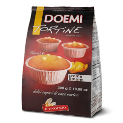 Tortine - Doemi - Crema Limone - Confezione da 250 g - (6 Tortine)