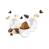 Confetti Maxtris - Perlati - Ciocomandorla - Colore Bianco - 500 g