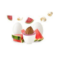 Confetti Maxtris - Anguria - Ciocomandorla - Colore Bianco - 1 Kg