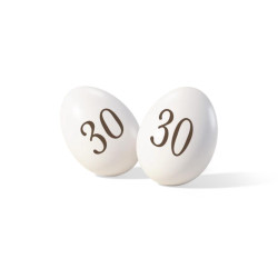 Confetti Maxtris - Numeri - 30 - Ciocomandorla - Colore Bianco - 200 g