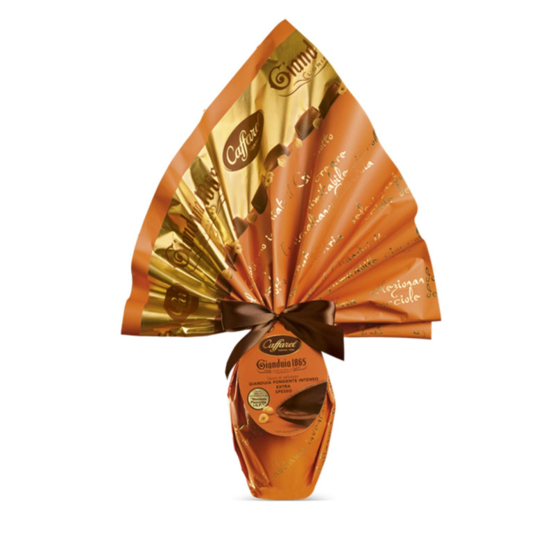 FAZZOLETTATE  - Uovo Cioccolato Fondente - Caffarel - Gianduia Fondente - 320 g