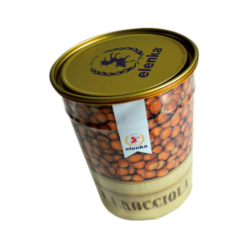 Pasta Nocciola Laurus - Elenka - Tosatura Forte - Preparato Semilavorato - Latta da 1 kg