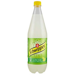 Bibita Frizzante - Schweppes - Limone - 12 Bottiglie da 1 Litro