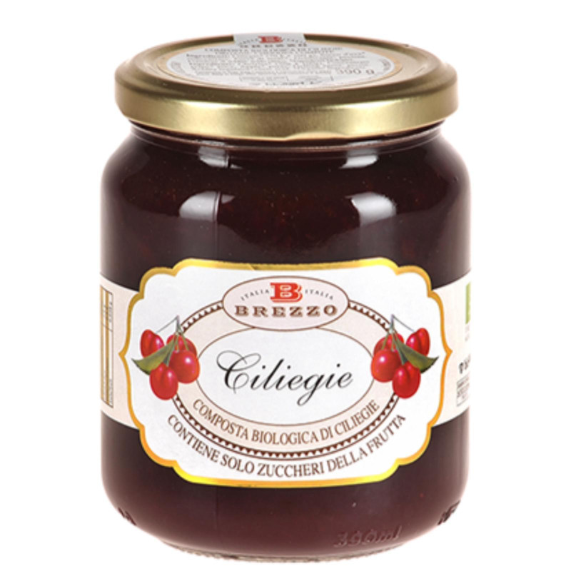 Composta Biologica Brezzo - Ciliegie - Vasetto da 210 g