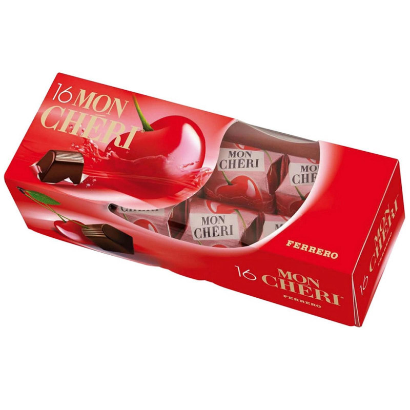 Mon Cheri - Astuccio da 16 Cioccolatini - Ferrero - 168 g 