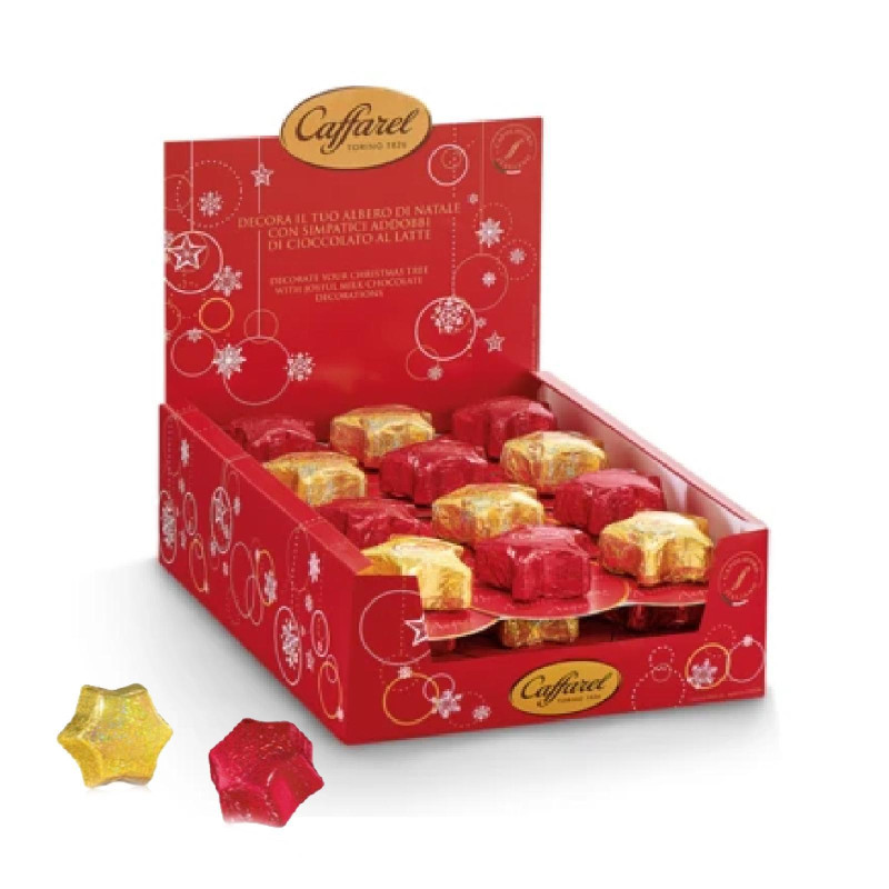 Cioccolatini Caffarel - Stelline di Cioccolato al Latte - In Expo - 48 x 15 g