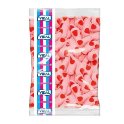 Caramelle Gommose - Megadito Fragola Panna - Vidal - 1 Kg