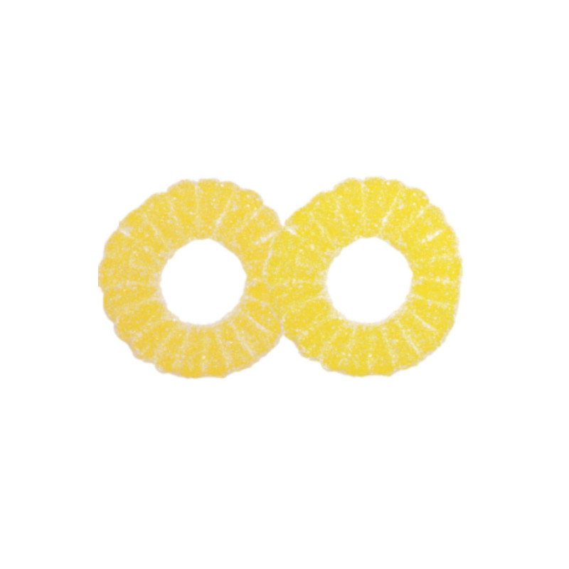 Caramelle Gommose - Ananas Zuccherato - Vidal - Busta da 250 Pezzi 1,5 kg