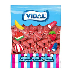 Caramelle Gommose - Mattoncino Fragola Zuccherati - Vidal - Busta da 250 Pezzi 1,6 kg