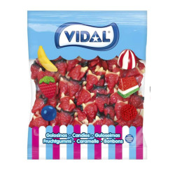 Caramelle Gommose - Mefisto Diavolo - Vidal - Gusto Lampone - Busta da 1,5  Kg (250 pz)