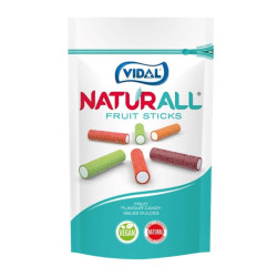 Caramelle Gommose - Naturall Fruit Sticks - Vidal - Busta da 180 g