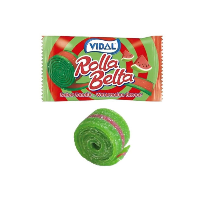 Caramelle Gommose - Fascini Frizzanti - Vidal - Rolla Belta - Anguria  - 24 Pezzi