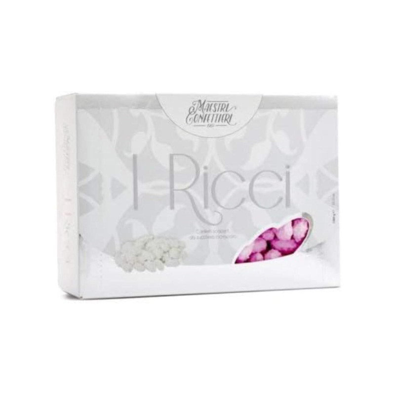Confetti Maxtris - I Ricci - Colore Rosa - 1000 g