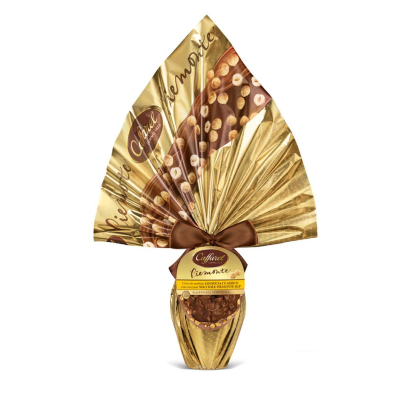 FAZZOLETTATE - Uovo Cioccolato al Latte - Caffarel - Piemonte Gianduia con Nocciole - 380 g