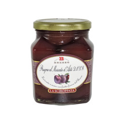 Frutta Brezzo - Prugne Sciroppate - al Vino Moscato - 600 g