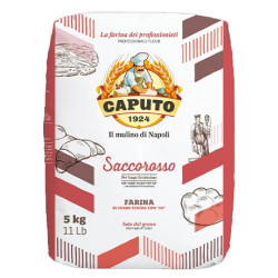 Farina Caputo di Grano Tenero - Saccorosso - 5 Kg - Tipo "00" 
