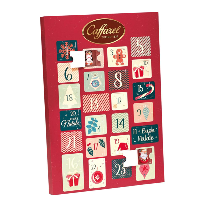 Calendario Avvento - Caffarel - Calendario dell'Avvento - Natale - 195  g