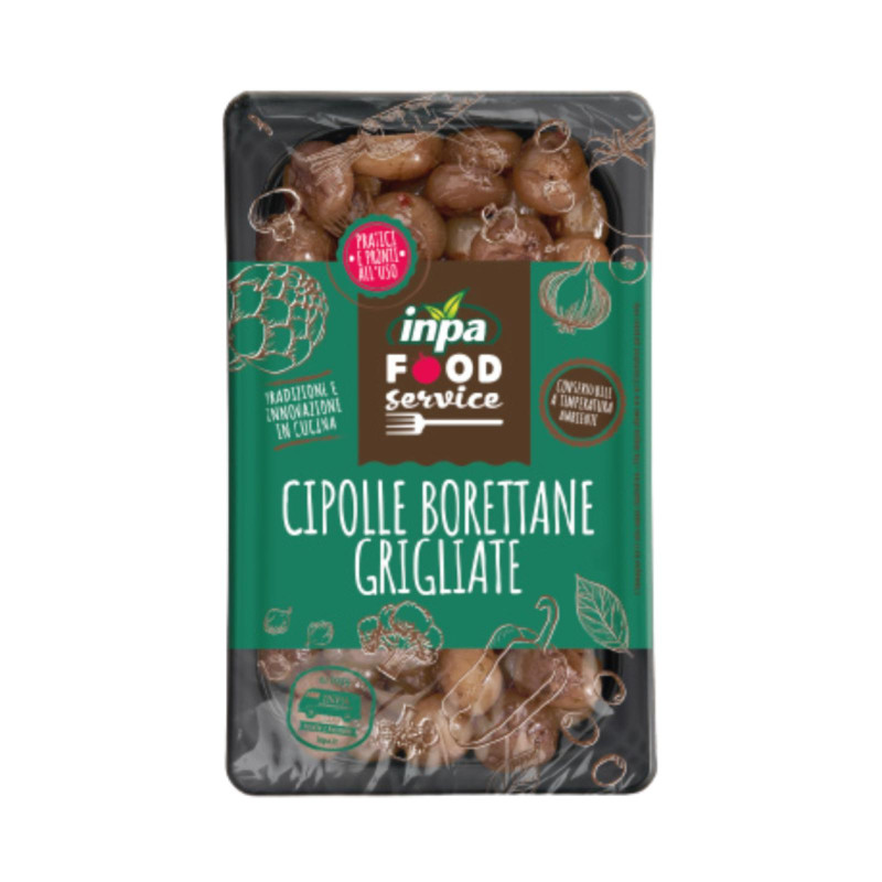 Cipolle Borettane Grigliate - Inpa - Vaschetta da 800 g